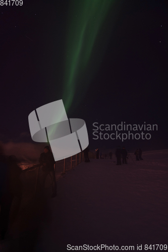 Image of Northern Lights over Tromso, Norway