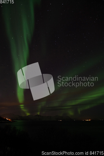 Image of Northern Lights at Bremnes near Harstad, Norway