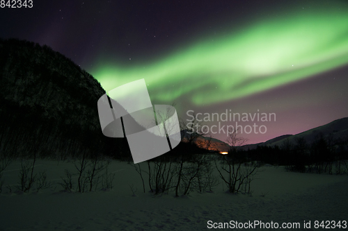 Image of Northern Lights near Lyfjord, Norway