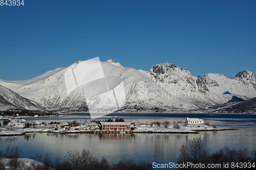 Image of Sildpollnes Church, Lofoten, Norway