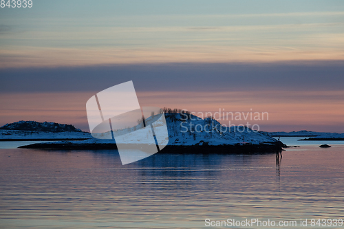 Image of Sunset at the Lofoten, Norway