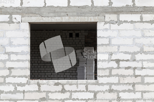 Image of White brick wall