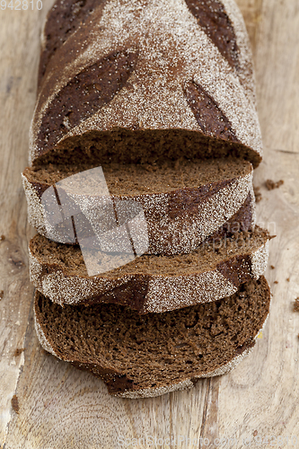 Image of Sliced rye bread