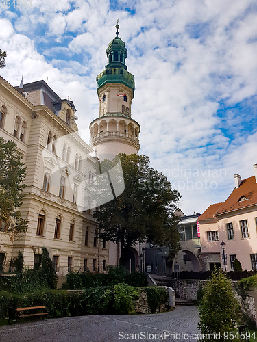 Image of View of the fire tower, Sopron