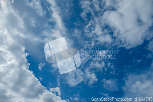 Image of sky with clouds