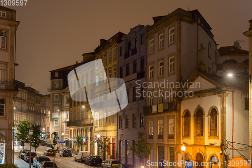 Image of Porto Old Town street Portugal