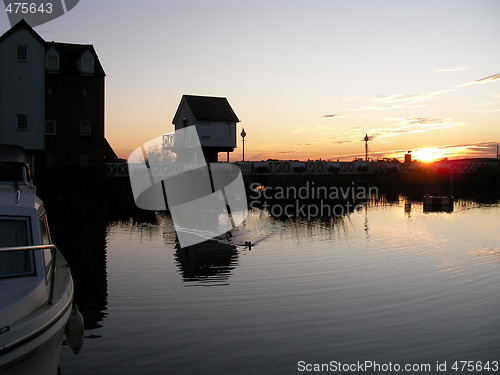 Image of boat house at tewksbury