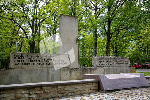 Image of Fragment of Berlin wall