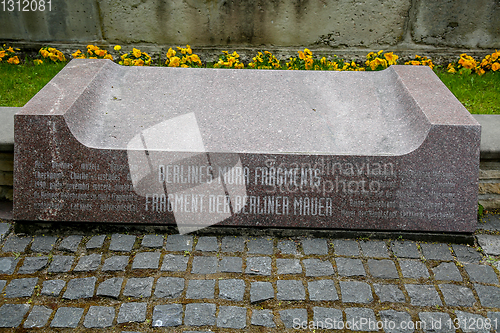 Image of Fragment of Berlin wall