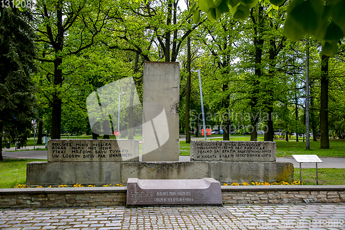 Image of Fragment of Berlin wall