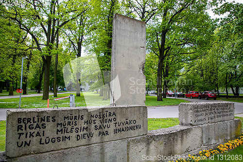 Image of Fragment of Berlin wall