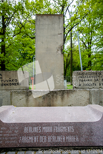 Image of Fragment of Berlin wall