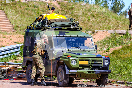 Image of Military training Saber Strike in Latvia.