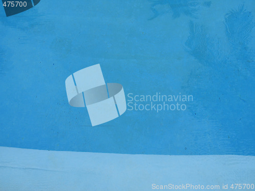 Image of abstract blue water