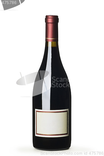 Image of Red wine bottle