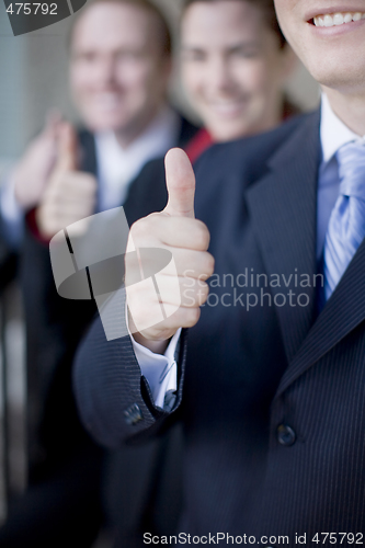 Image of Business Thumbs-up