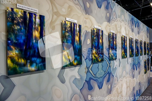 Image of Photo paper samples in the Photokina Exhibition