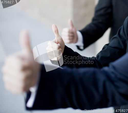 Image of Business Thumbs-up