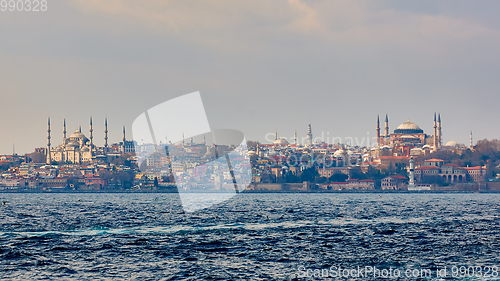 Image of Blue Mosque, Hagia Sophia and Topkapi Palace. Popular Places in Istanbul