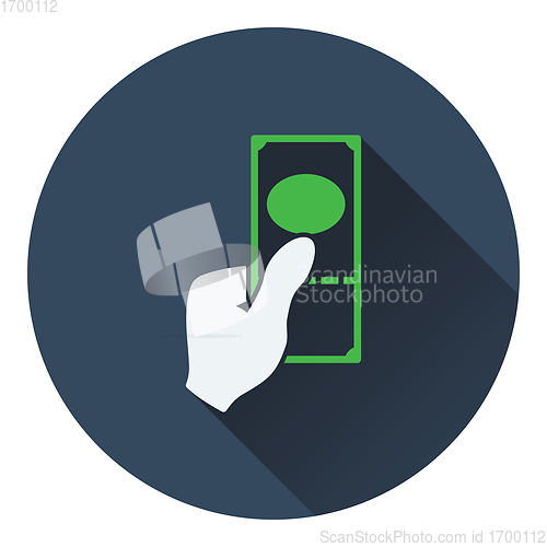 Image of Had holding dollar icon