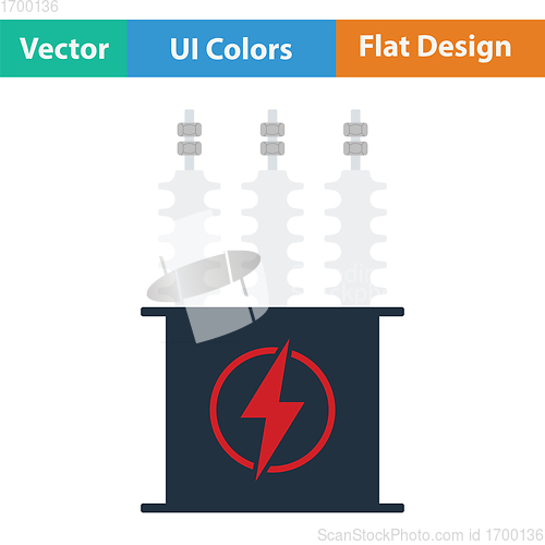 Image of Electric transformer icon