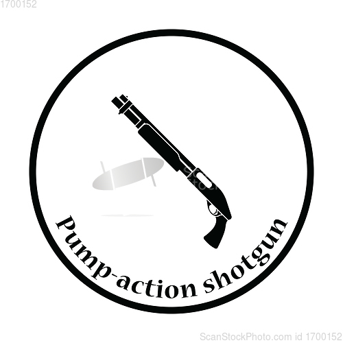 Image of Pump-action shotgun icon