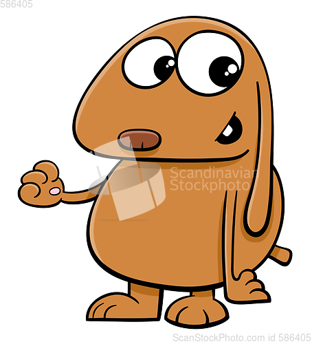 Image of dog cartoon character