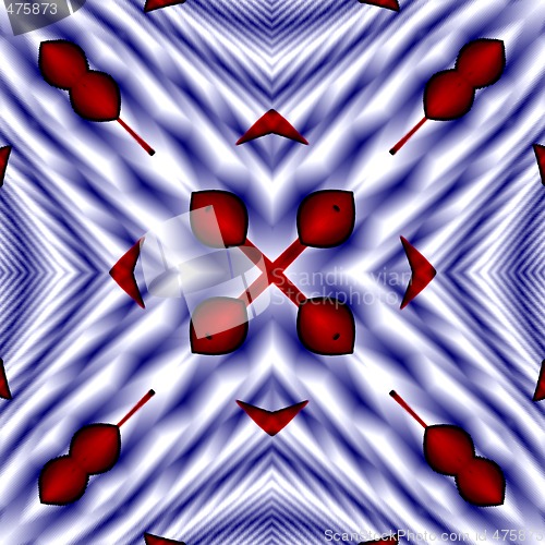 Image of Abstract 3d background