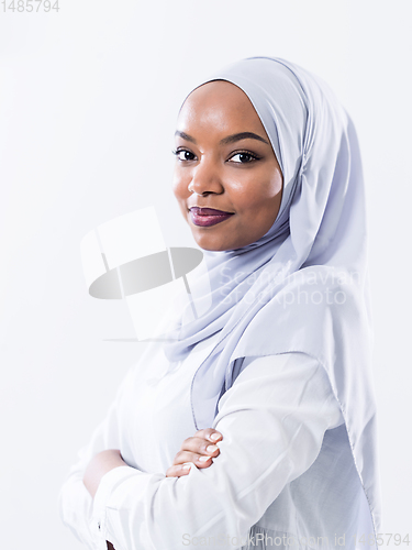 Image of young afro beauty