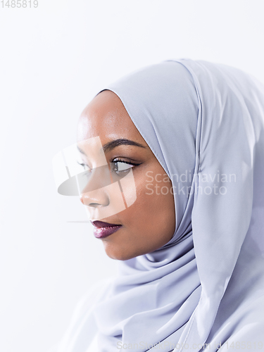 Image of young afro beauty