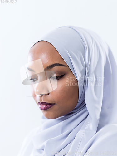 Image of young afro beauty