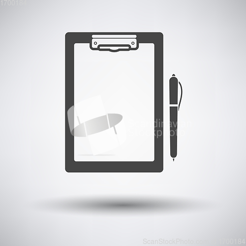 Image of Tablet and pen icon 