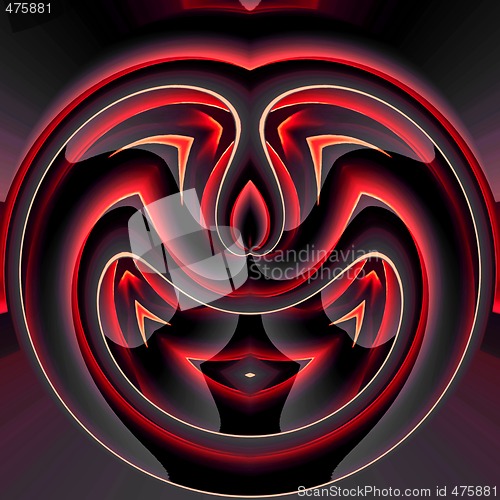 Image of Abstract 3d background