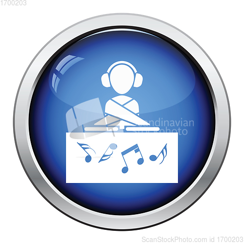 Image of Night club DJ icon