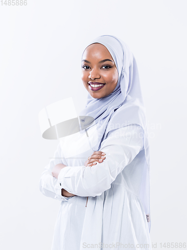 Image of young afro beauty