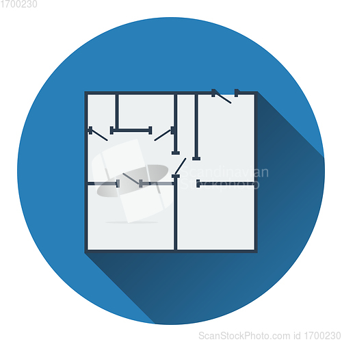 Image of Icon of apartment plan