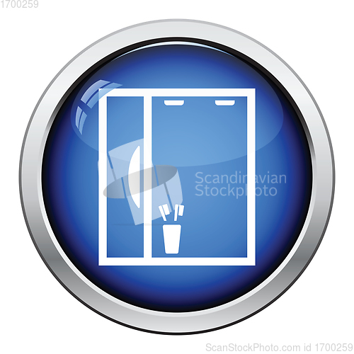 Image of Bathroom mirror icon