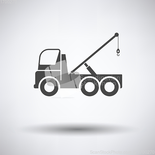 Image of Car towing truck icon
