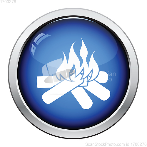 Image of Camping fire  icon