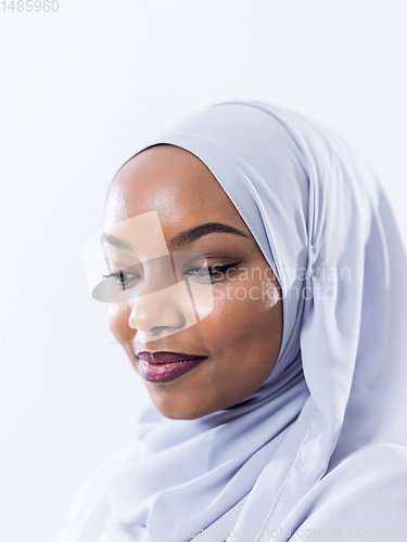 Image of young afro beauty