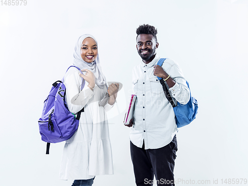 Image of portrait of african students