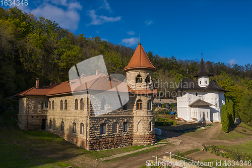 Image of Nuns monastery view near the Rudi village in Moldova