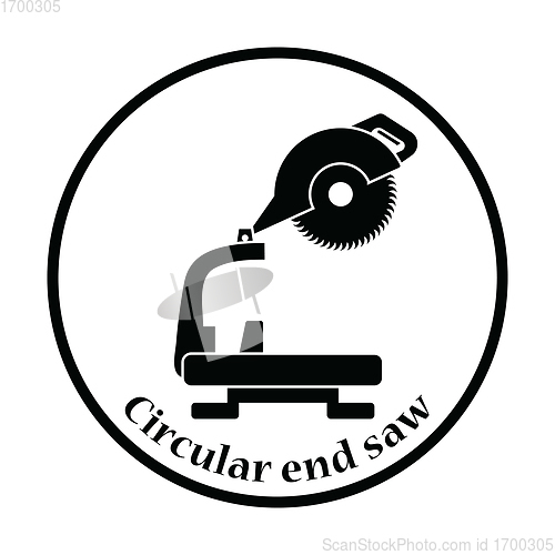 Image of Icon of circular end saw