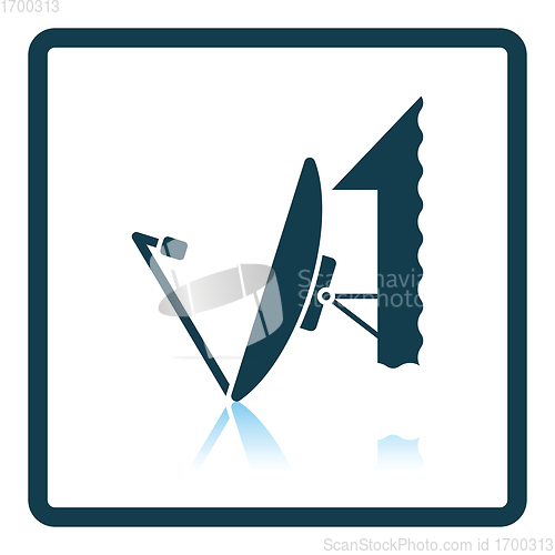 Image of Satellite antenna icon