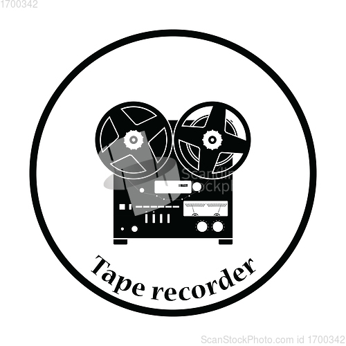 Image of Reel tape recorder icon