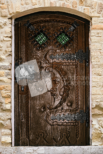 Image of Old wooden door