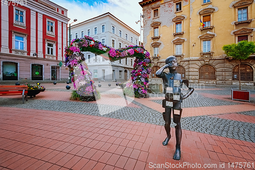 Image of Liberty Square (Piata Libertatii) in Timisoara, Romania