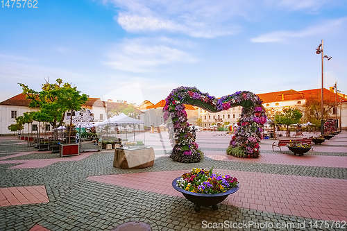Image of Liberty Square in Timisoara, Romania