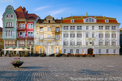 Image of Union Square in Timisoara