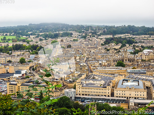 Image of HDR Aerial view of Bath